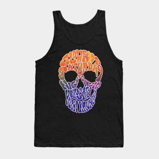 Band Skull Tank Top